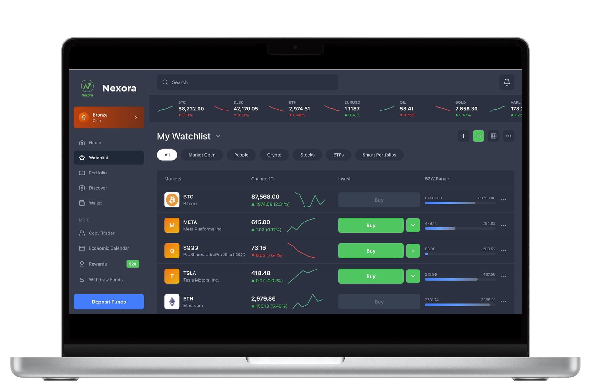 React in real time