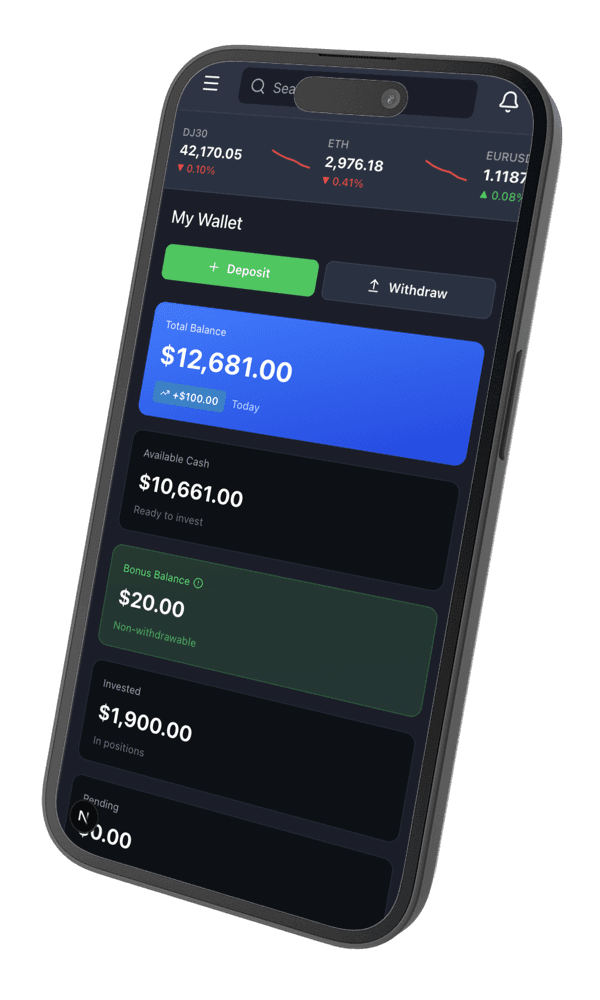 Copynova Money - Deposit Funds