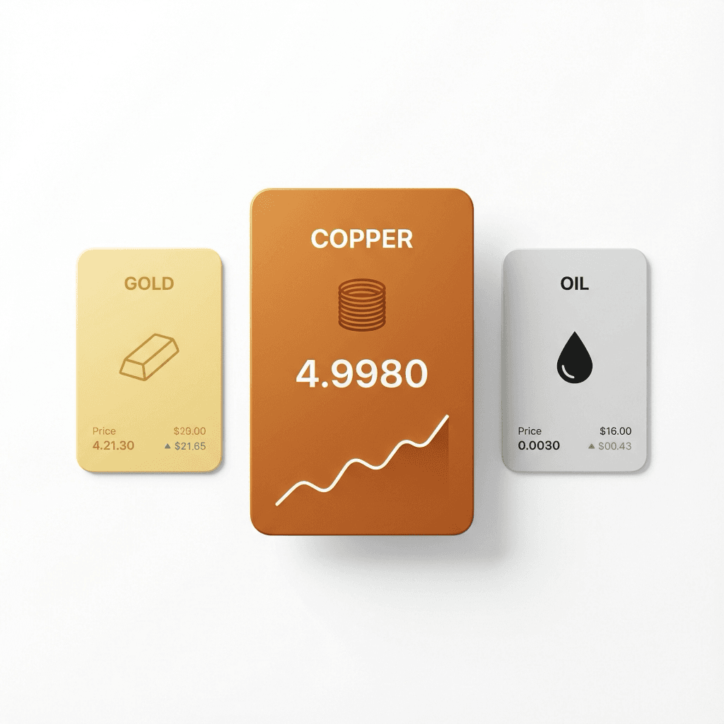 Commodity Trading Cards